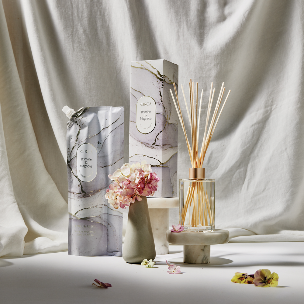 250mL Fragrance Diffuser Refill - Jasmine & Magnolia
