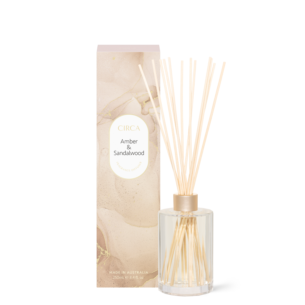 250ml Diffuser - Amber & Sandalwood
