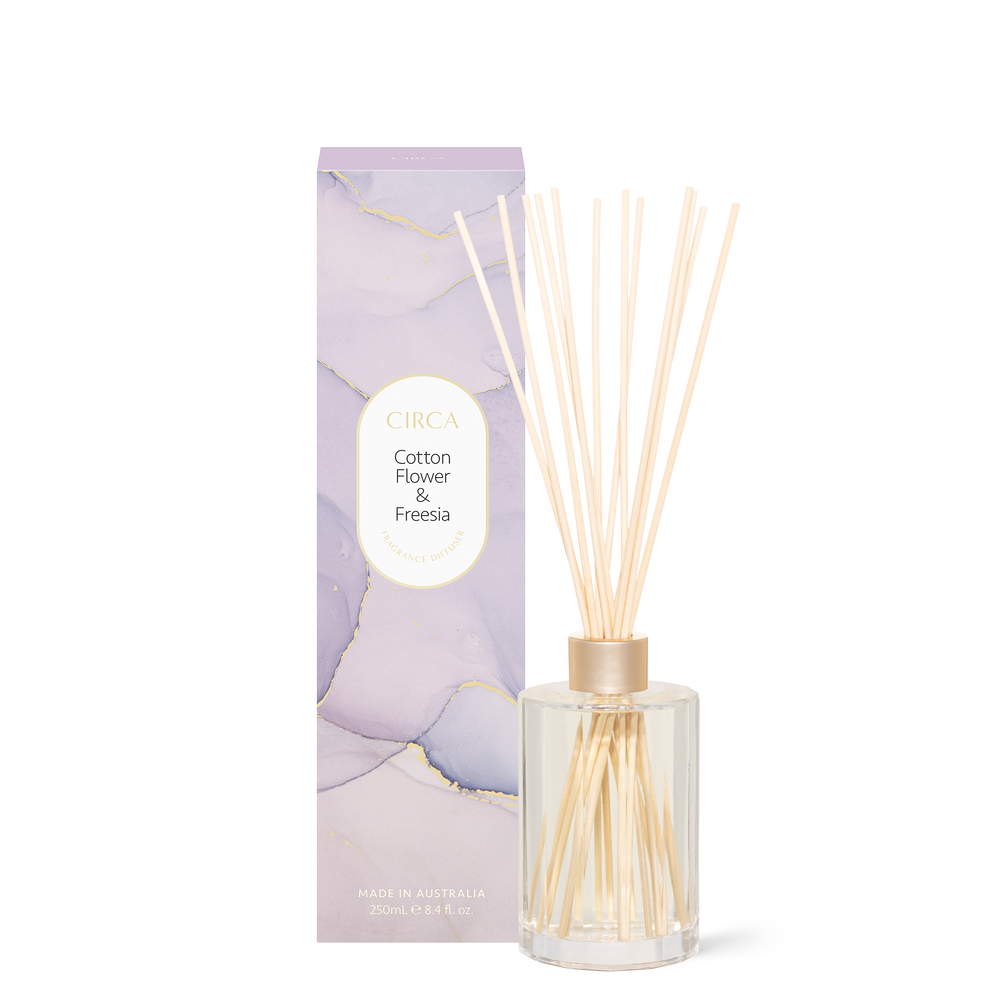 250mL Diffuser - Cotton Flower & Freesia