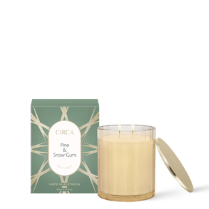 350g Candle - Pine & Snow Gum