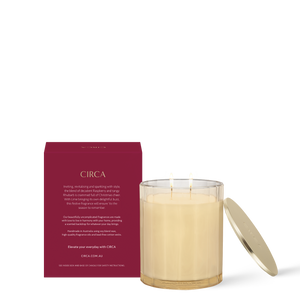 350g Candle - Raspberry & Rhubarb