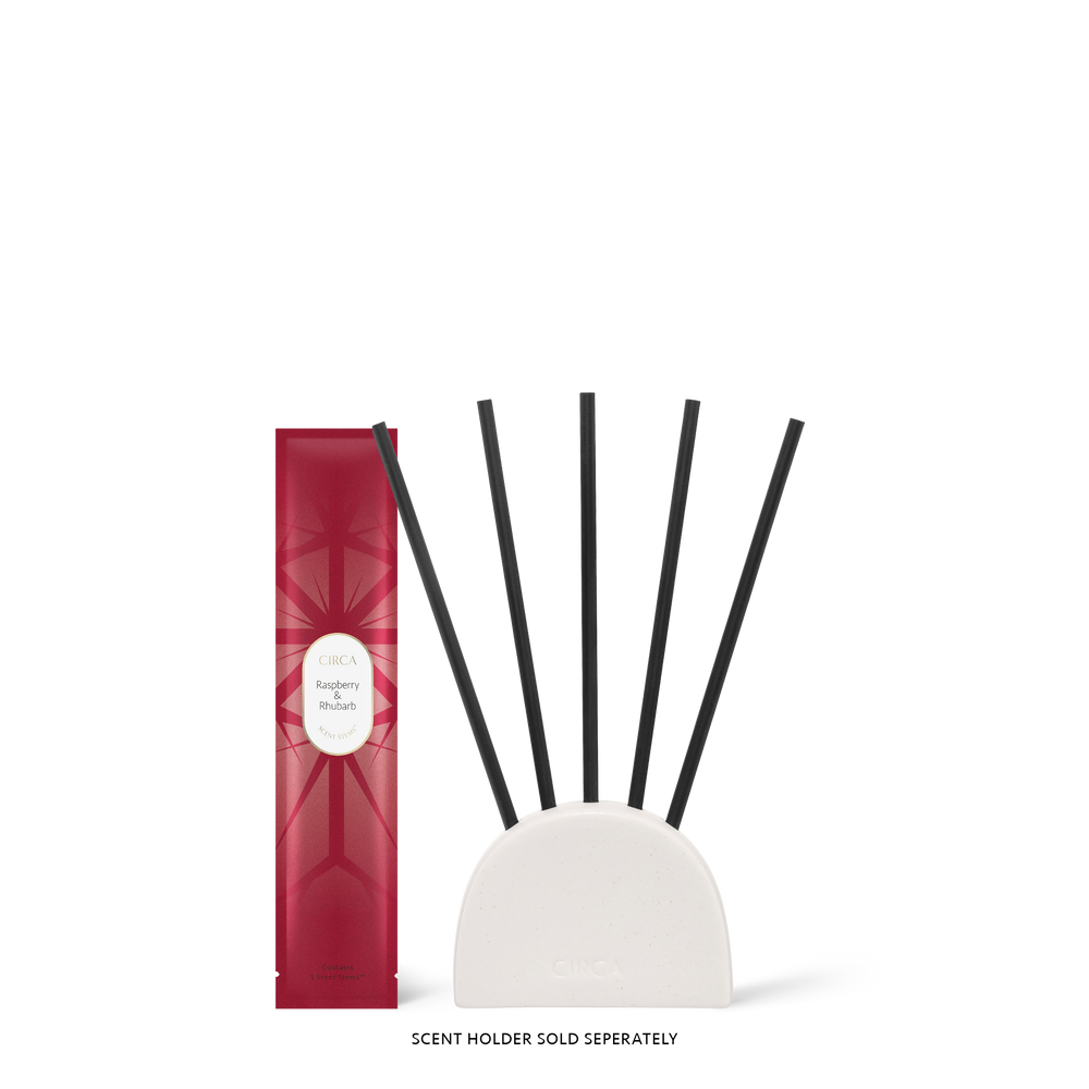 5 Replacement Scent Stems™  - Raspberry & Rhubarb