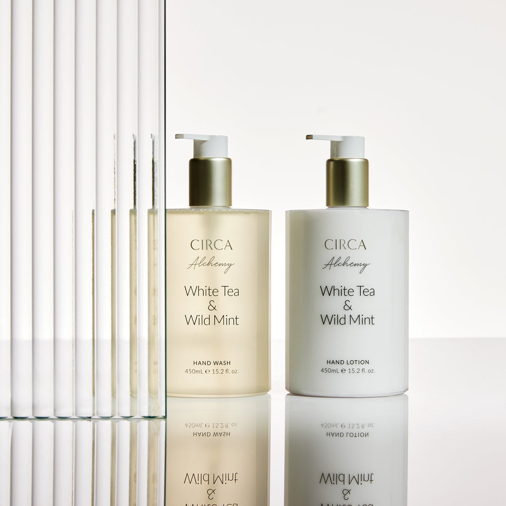900mL Hand Care Duo - White Tea & Wild Mint