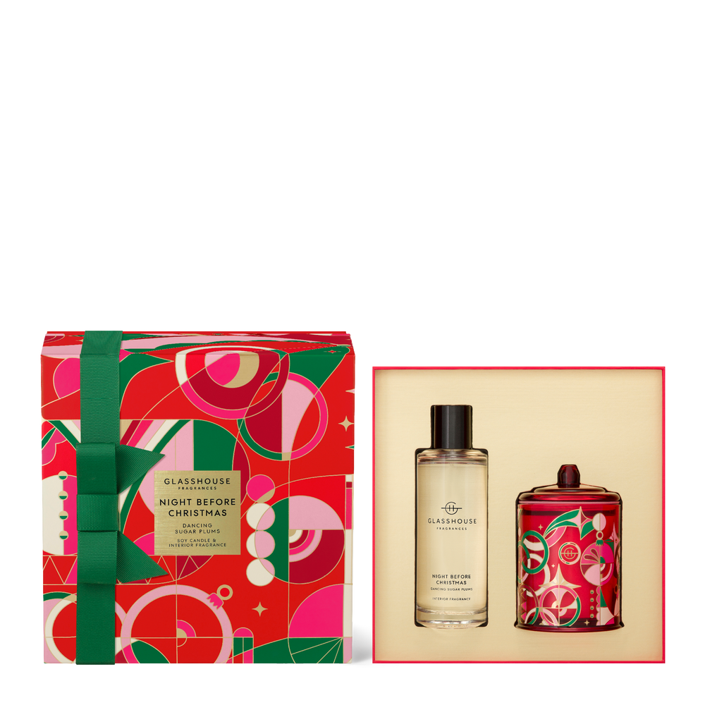 200g Candle & 150ml Interior Fragrance Gift Set - Night Before Christmas