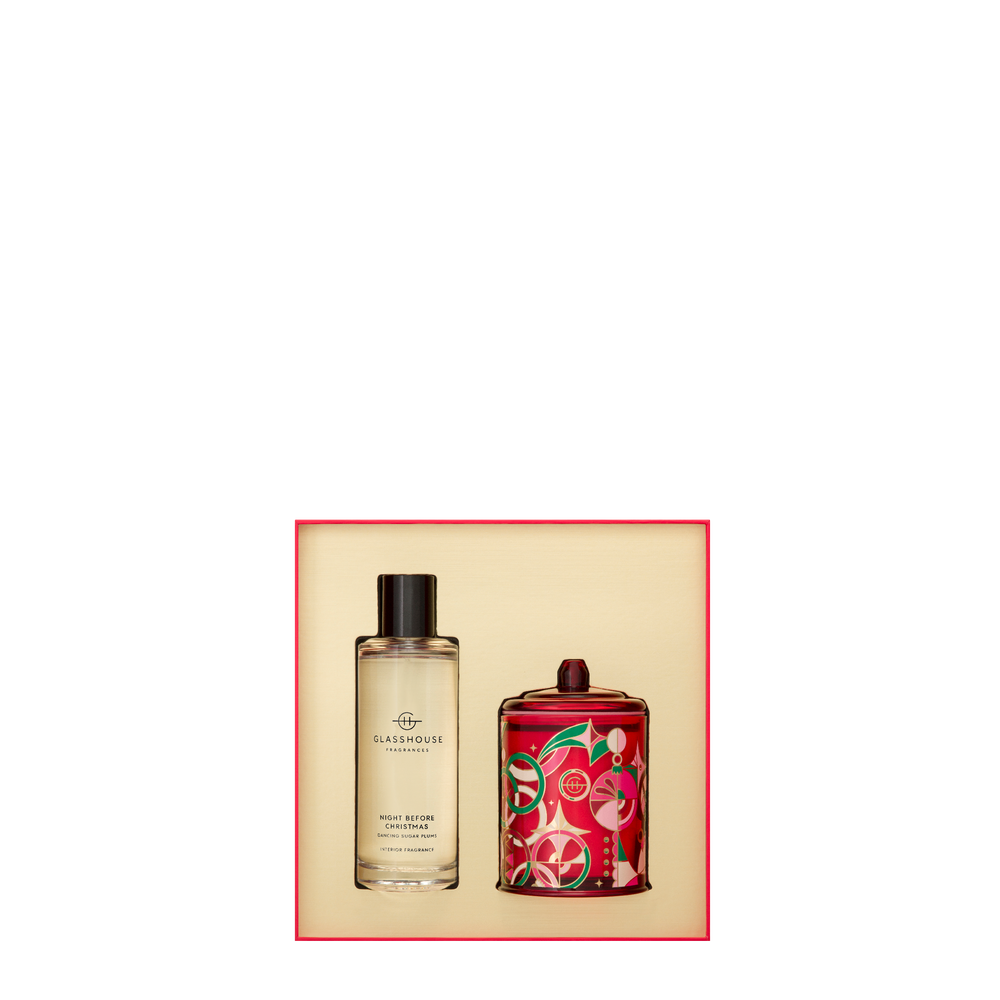 200g Candle & 150ml Interior Fragrance Gift Set - Night Before Christmas