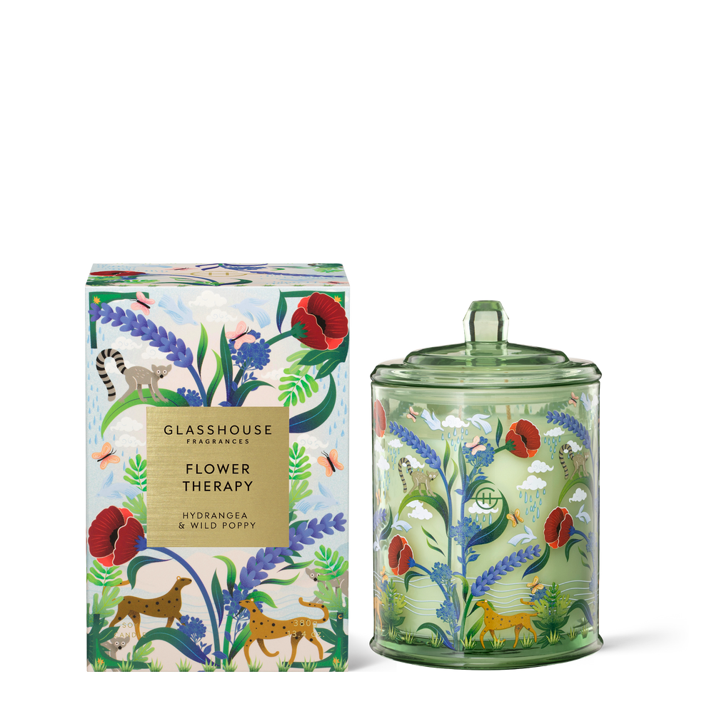 380g Candle - Flower Therapy