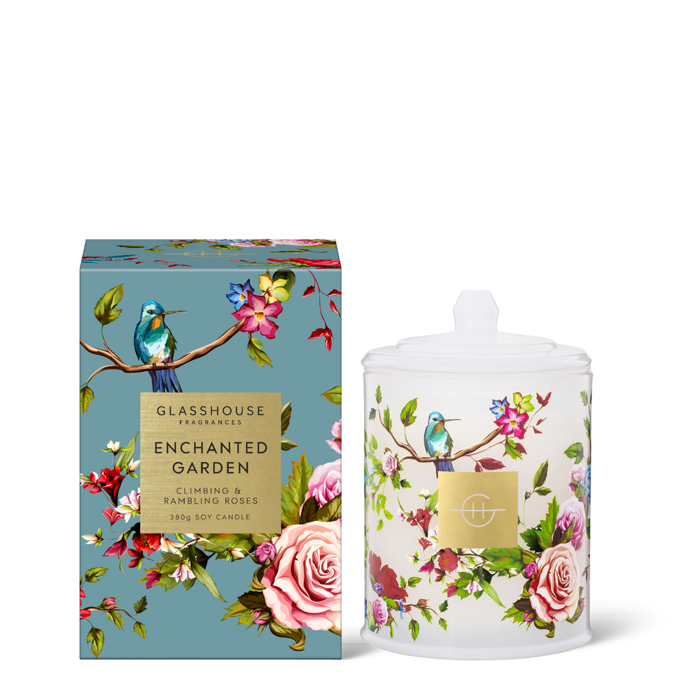 380g Candle - Enchanted Garden