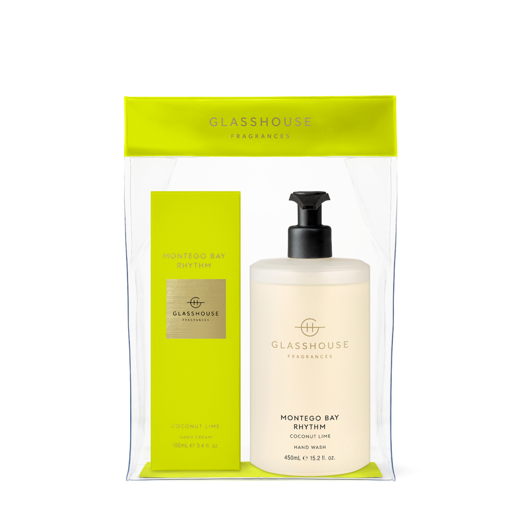 100mL Hand Cream & 450mL Hand Wash Hand Set - Montgeo Bay Rhythm