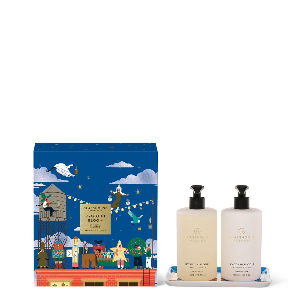 450ml Hand Lotion & 450ml Hand Wash  - Kyoto In Bloom