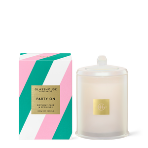 380g Candle - Sugar Coated - Party On