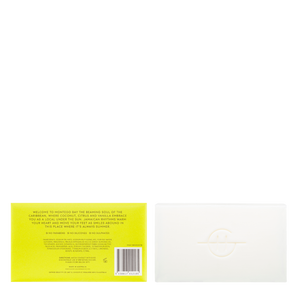 Glasshouse Fragrances Montego Bay Rhythm Coconut and Lime 180g Body Bar - back of product shot